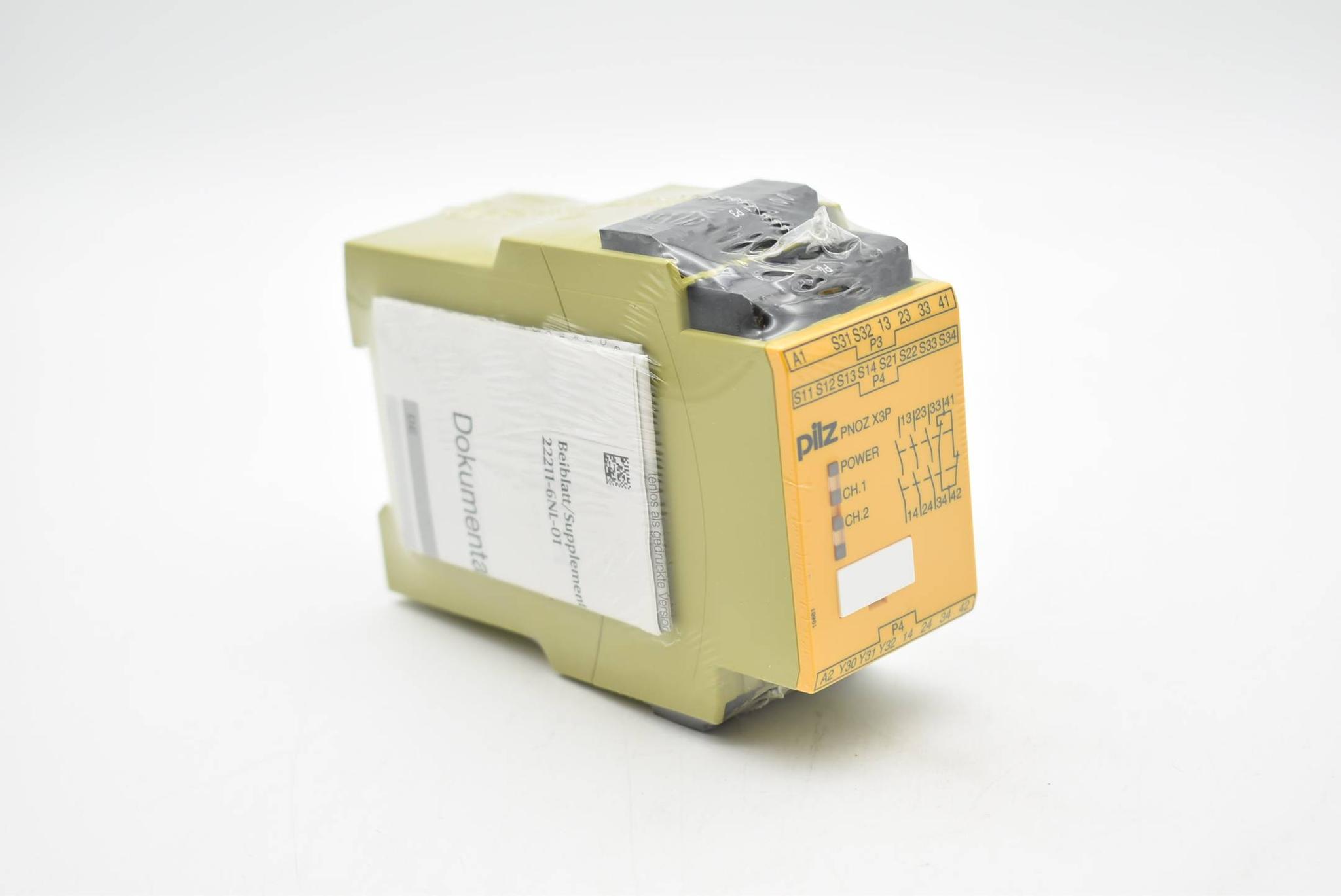 Pilz PNOZ X3P 24VDC 24VAC 3/no 1n/c 1so ( 777310 )