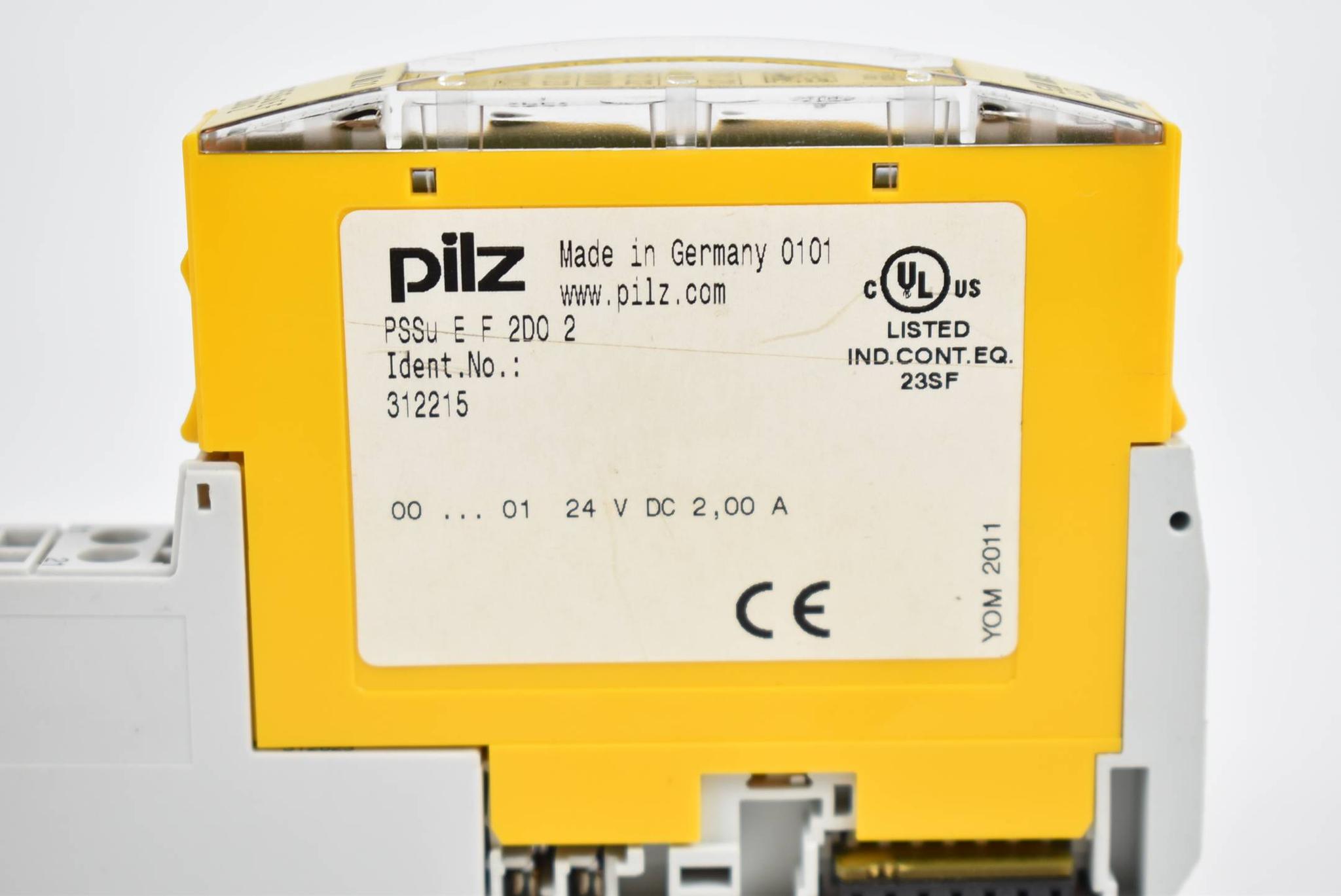 Produktfoto 3 von Pilz Elektronikmodul PSSu E F 2DO 2 inkl. PSSu BP-C1 1/12 C ( 312215 )