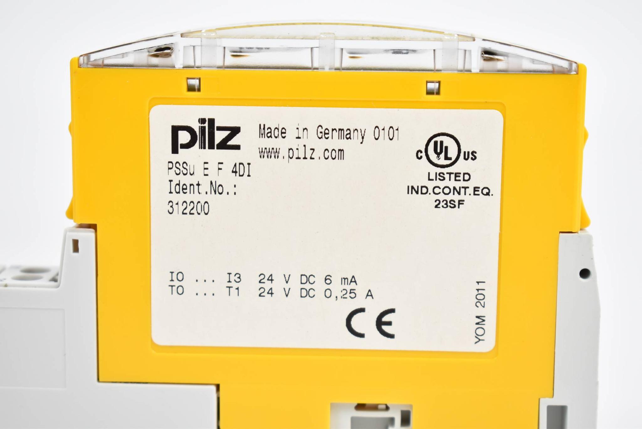 Produktfoto 3 von Pilz Elektronikmodul PSSu E F 4DI inkl. PSSu BP-C1 1/12 C ( 312200 )