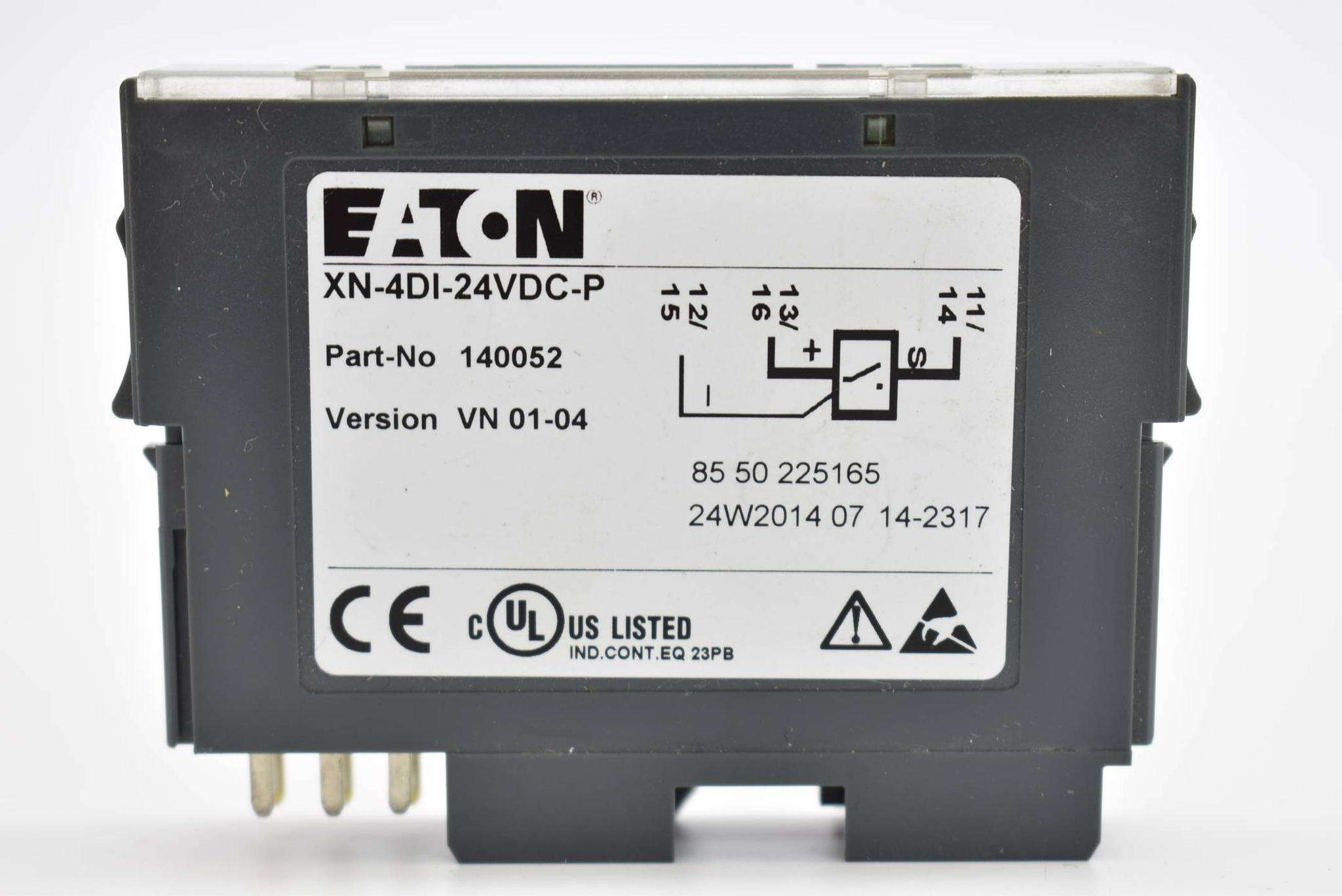 Produktfoto 2 von Eaton Micro Innovation Digitales Eingangsmodul XN-4DI-24VDC-P ( 140052 )