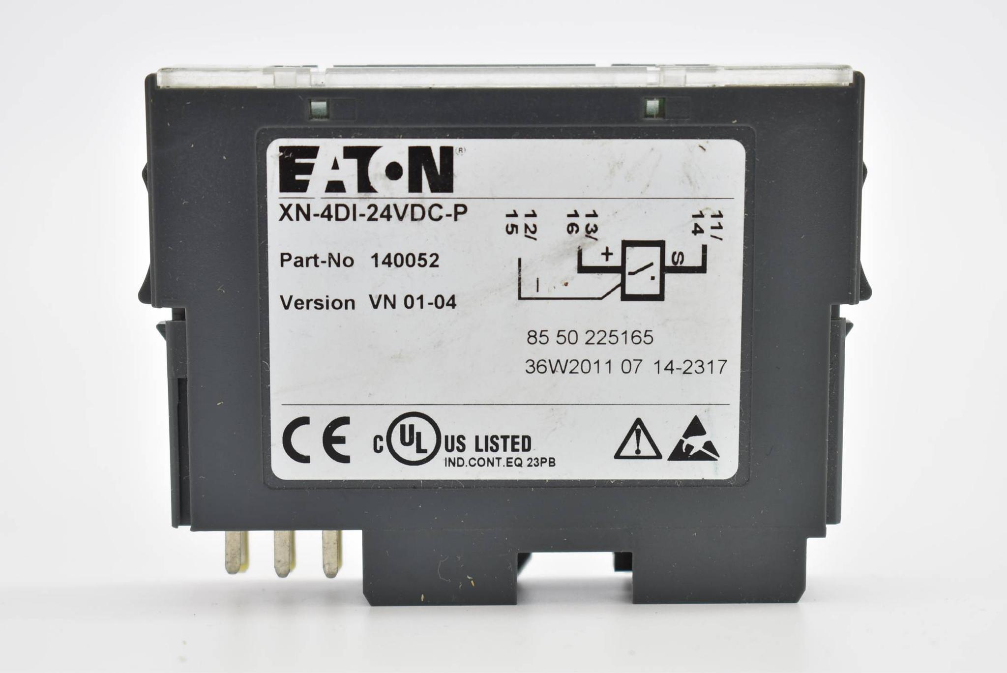 Produktfoto 2 von Eaton Micro Innovation Digitales Eingangsmodul XN-4DI-24VDC-P ( 140052 )