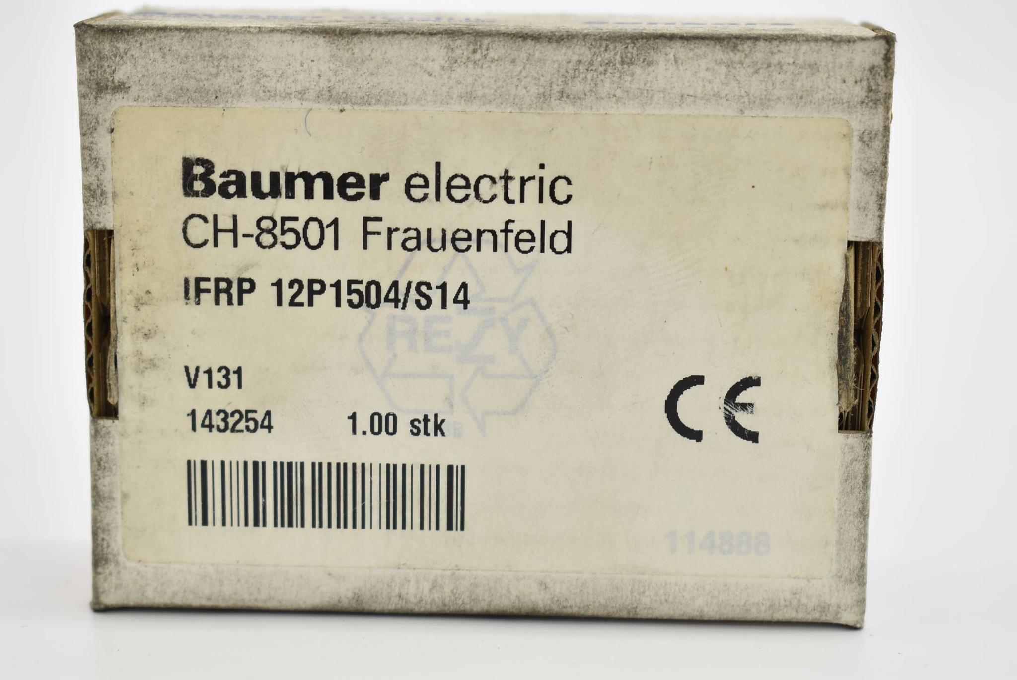 Produktfoto 3 von Baumer Induktiver Sensor IFRP 12P1504/S14 ( IFRP12P1504/S14 )