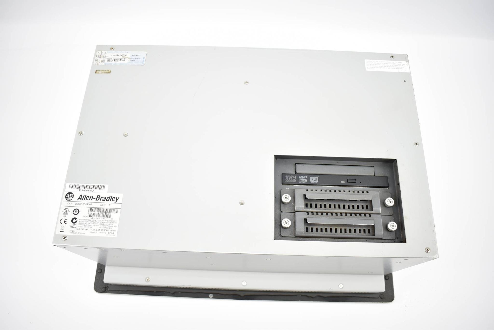 Produktfoto 2 von Allen-Bradley 1500P Industriecomputer 6180P-15KPXP ( 100,240VAC 50-60Hz ) Ser. E