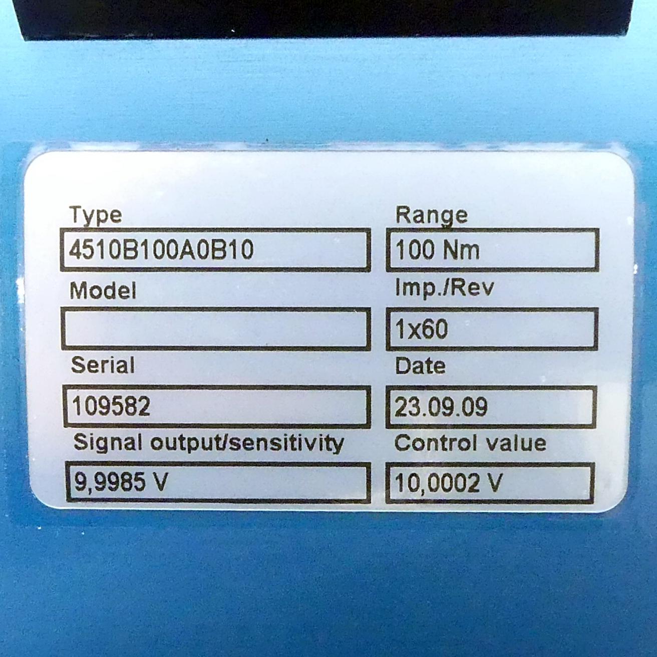 Produktfoto 2 von DR. STAIGER MOHILO Drehmoment-Messflansch 4510B mit Innenring