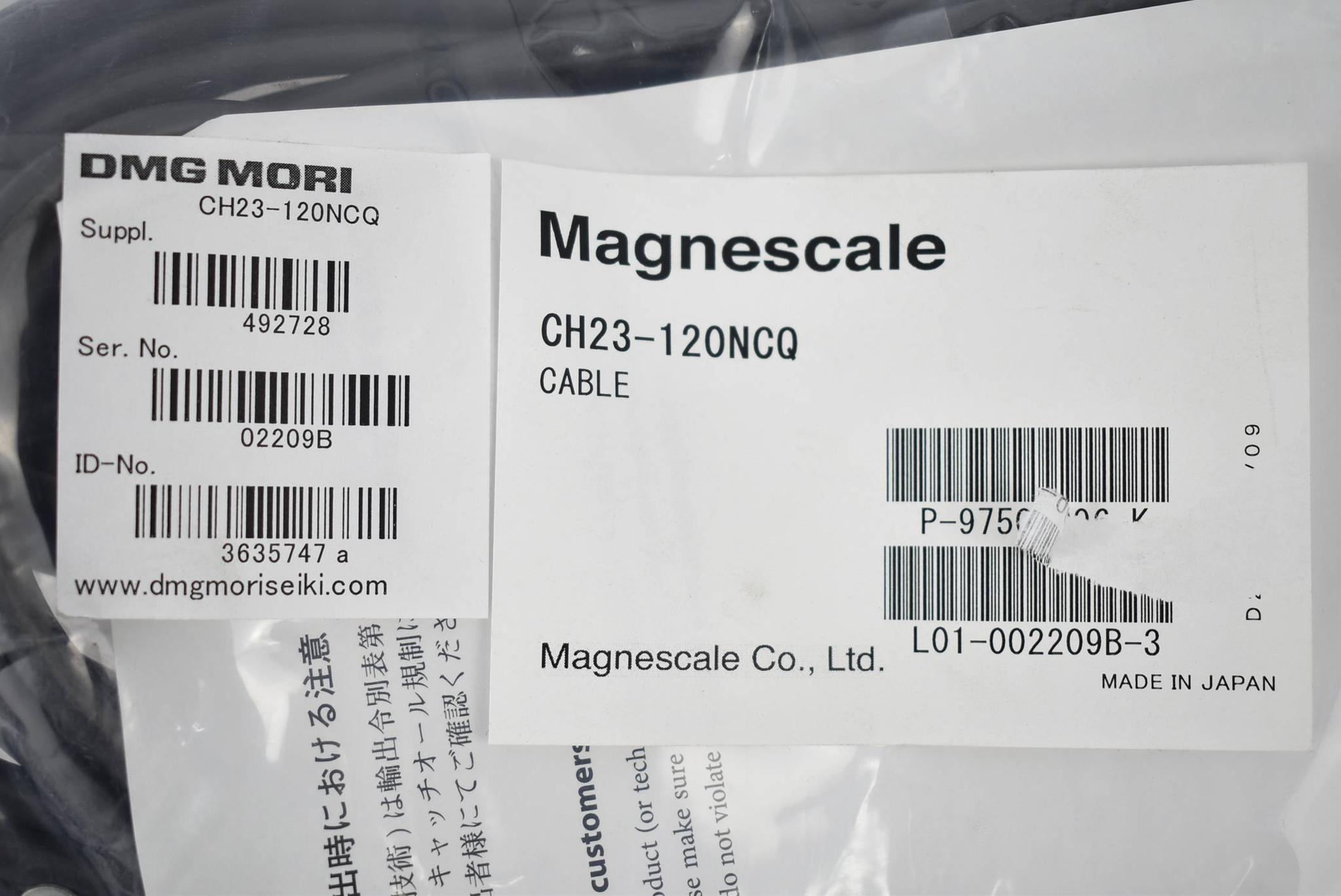 Produktfoto 1 von DMG Mori Magnetscale Kabel CH23-120NCQ