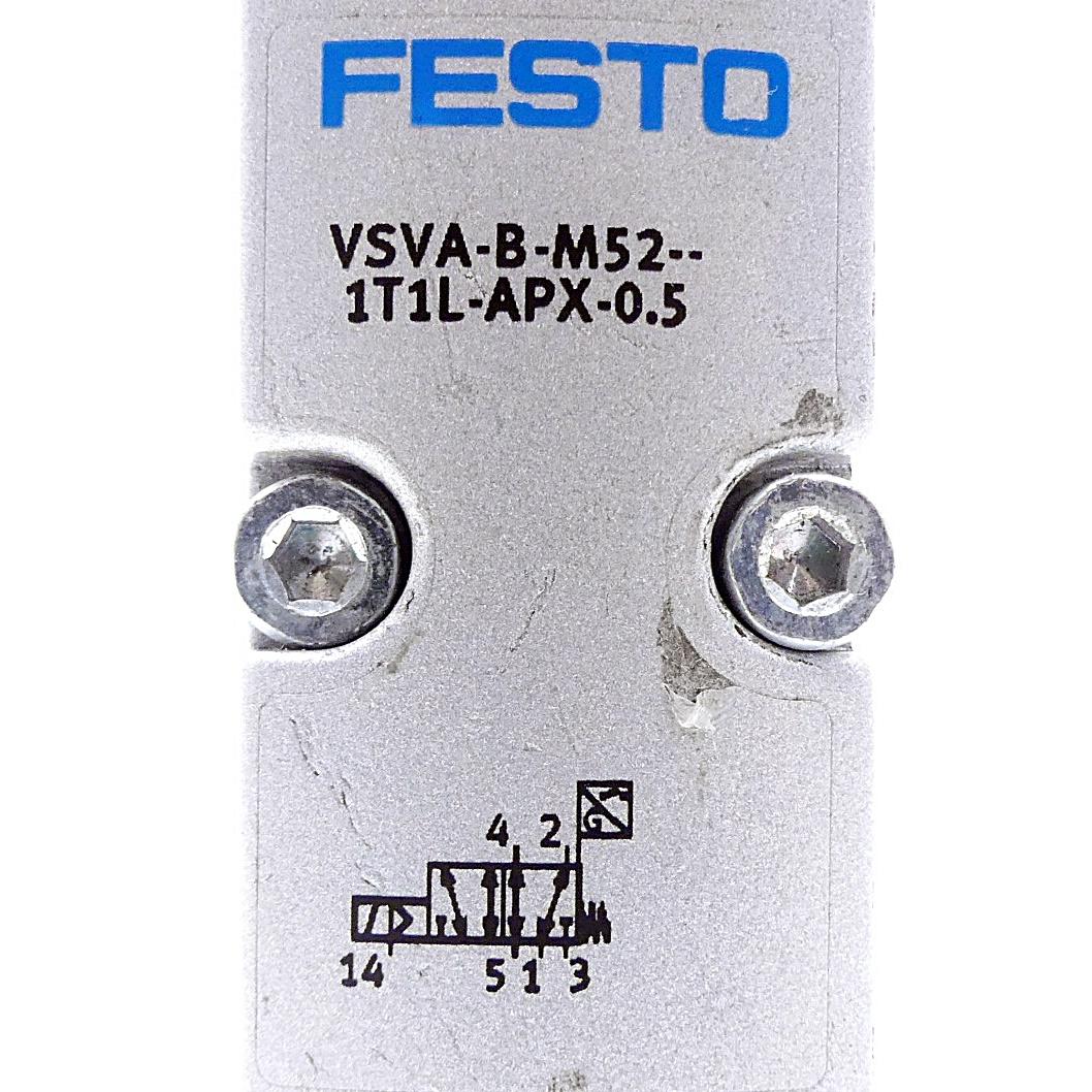 Produktfoto 2 von FESTO Magnetventil VSVA-B-M52-MZD-A1-1T1L-APX-0.5