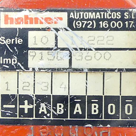 Produktfoto 2 von HOHNER Drehgeber 915G 3600