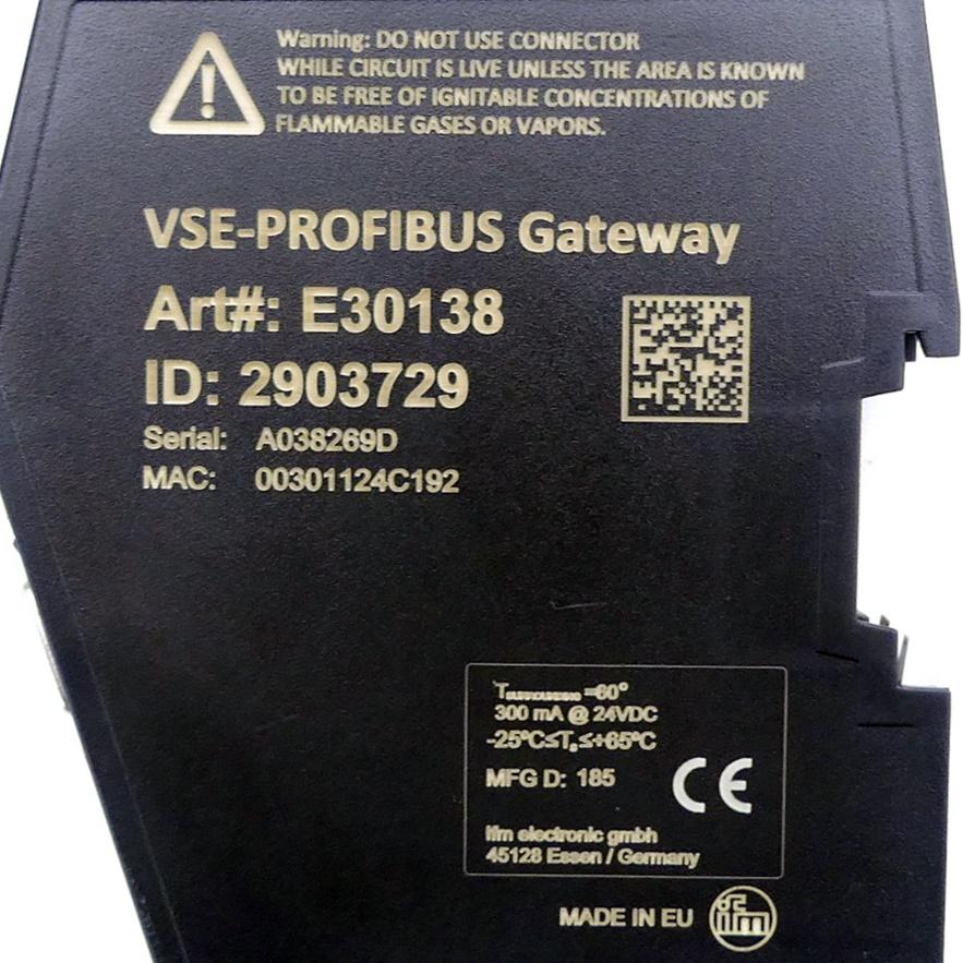 Produktfoto 2 von IFM VSE-Profibus Gateway