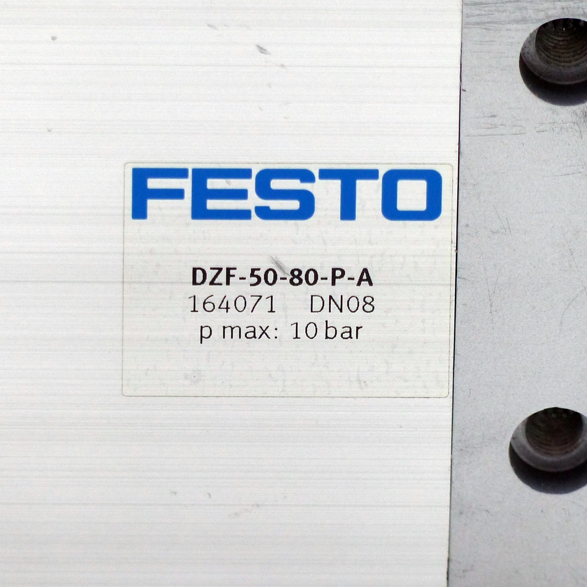 Produktfoto 2 von FESTO FESTO Flachzylinder DZF-50-80-P-A