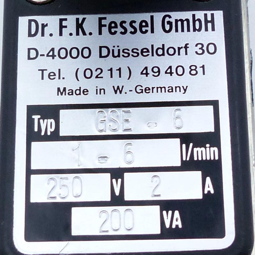 Produktfoto 2 von DR.F.K.FESSEL GMBH Durchflussmesser