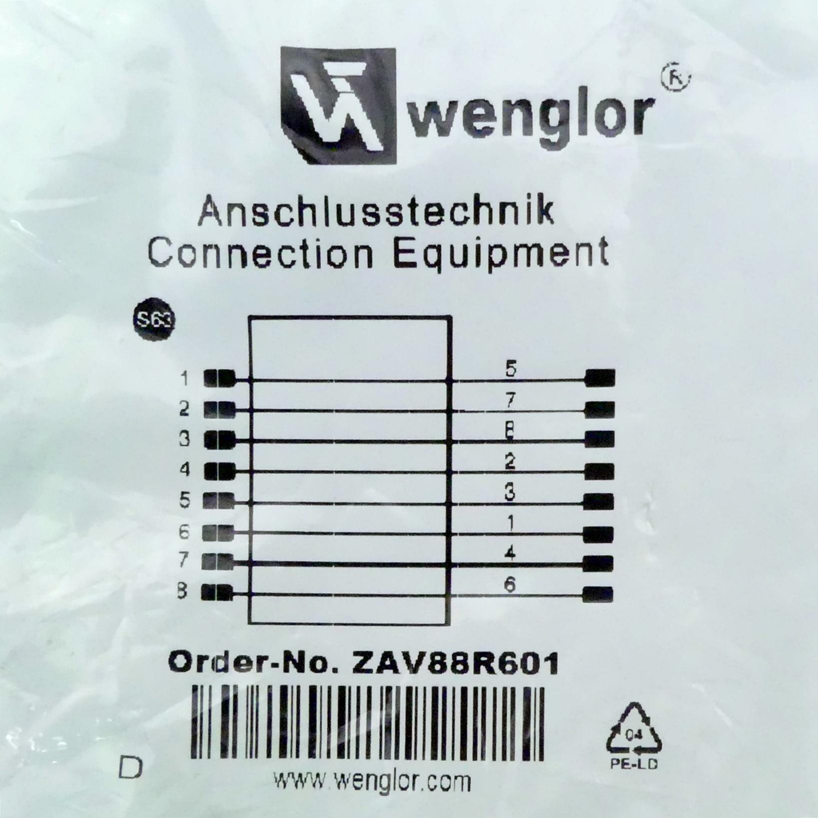 Produktfoto 2 von WENGLOR Verbindungskabel