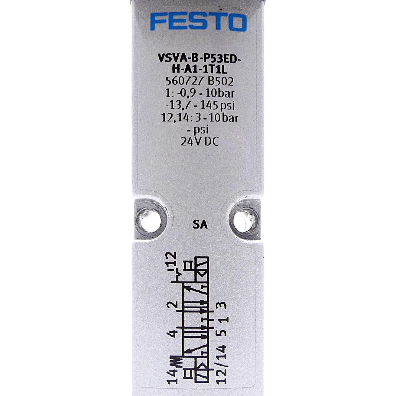 Produktfoto 2 von FESTO Magnetventil VSVA-B-P53Ed-H-A1-1T1L