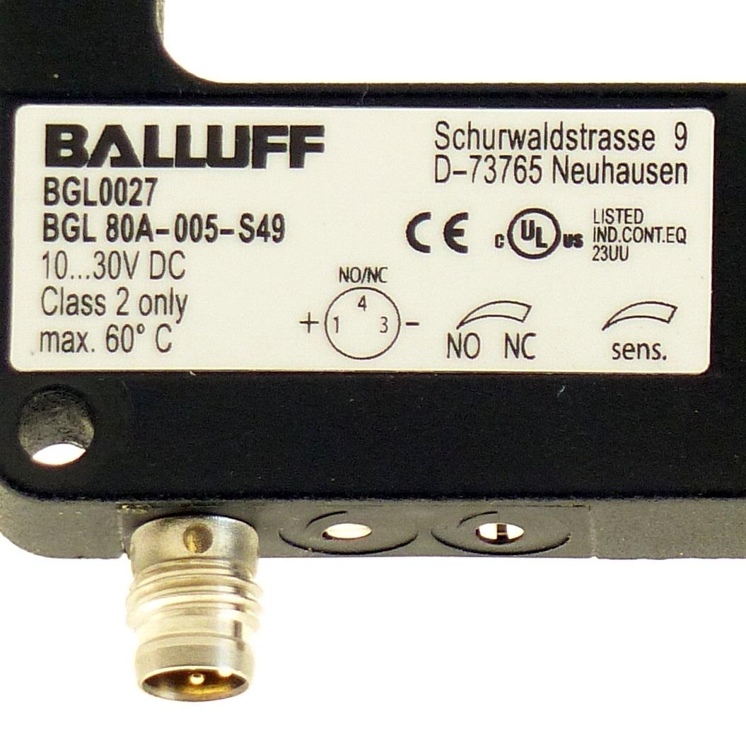 Produktfoto 2 von BALLUFF Gabellichtschranke BGL0027