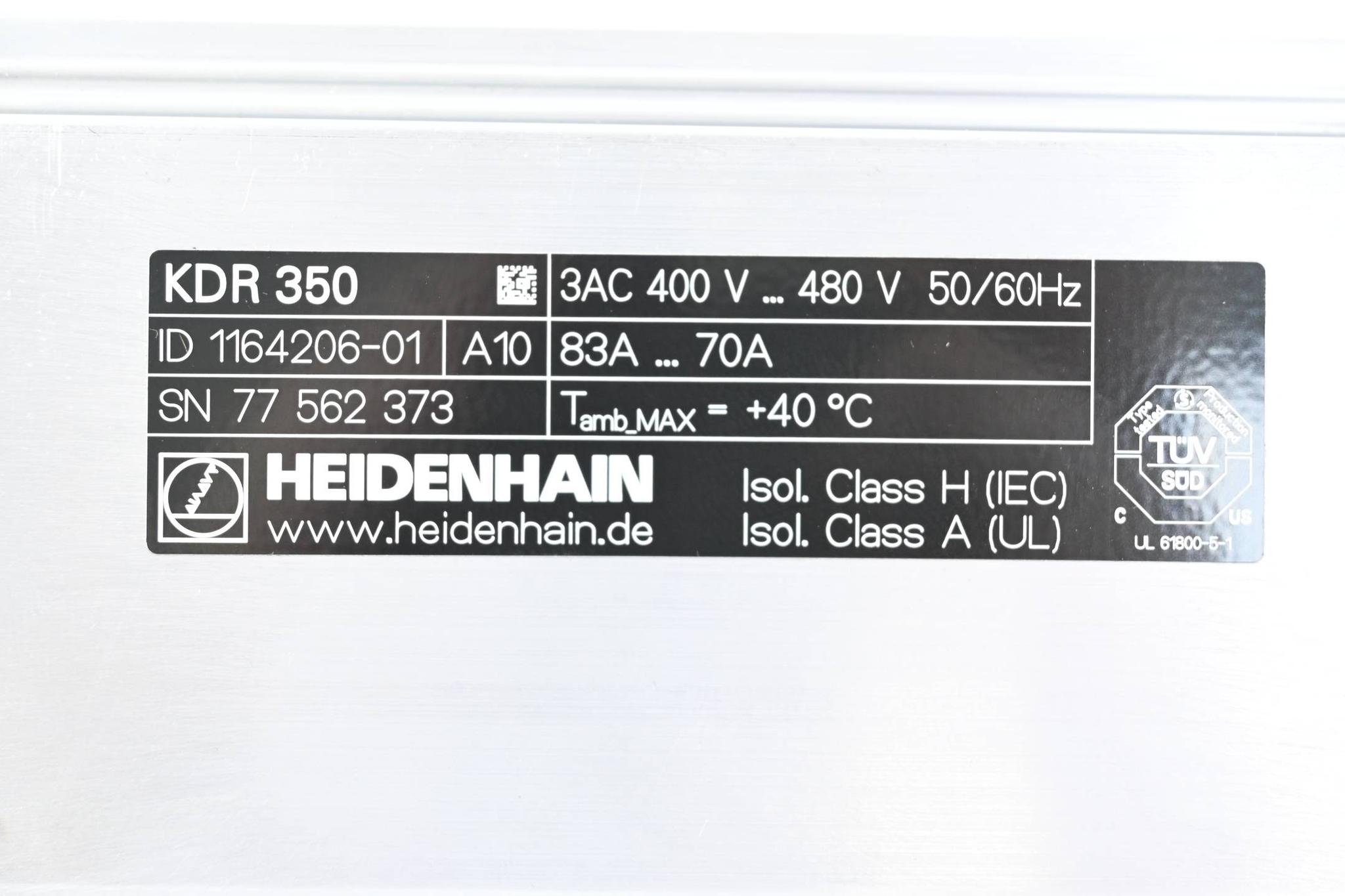 Produktfoto 2 von Heidenhain Kommutierungsdrossel KDR 350 ( 1164206-01 ) Ver. A10