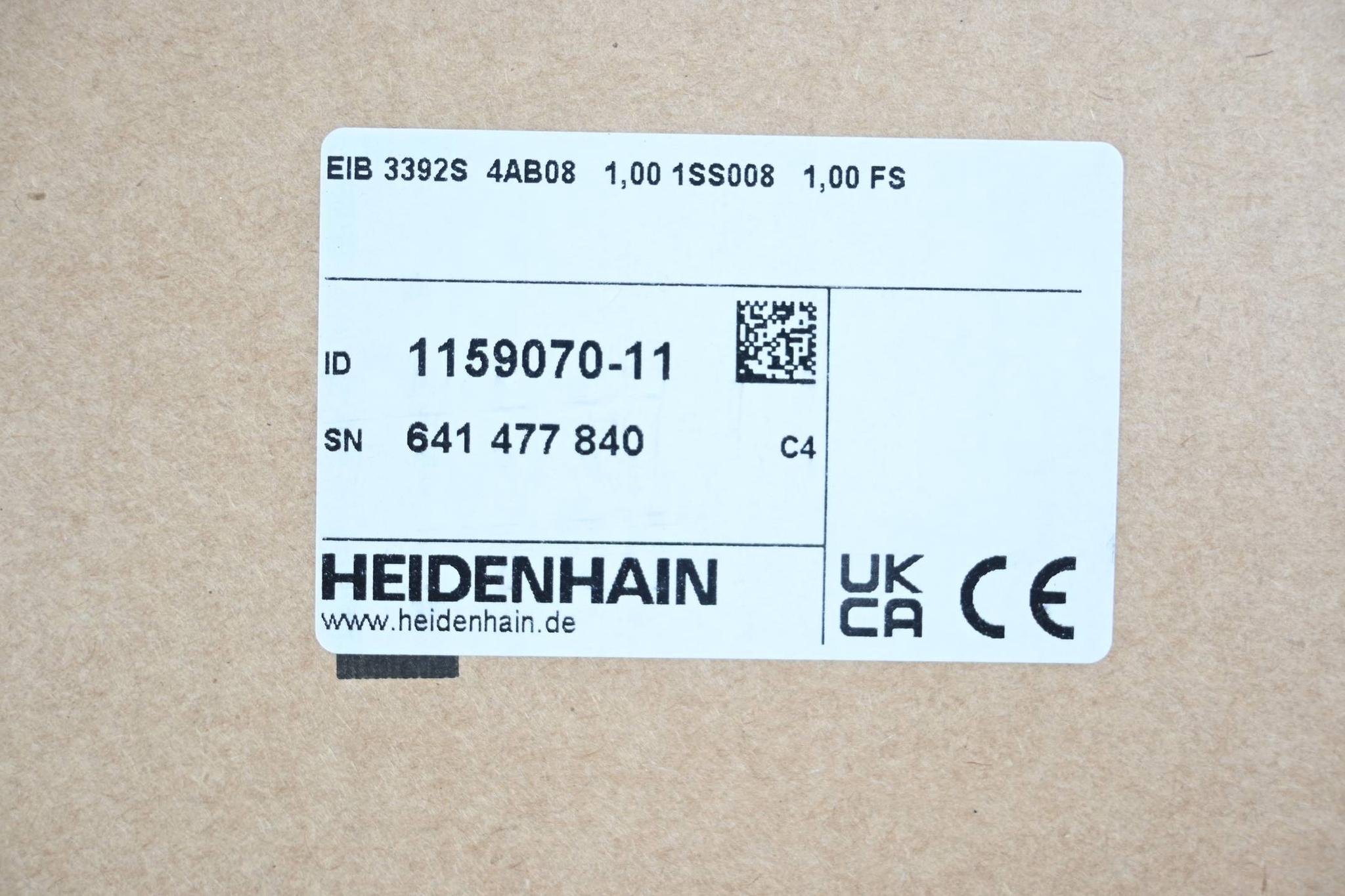 Produktfoto 1 von Heidenhain Externe Interface Box EIB 3392S ( 1159070-11 ) Ver. C4