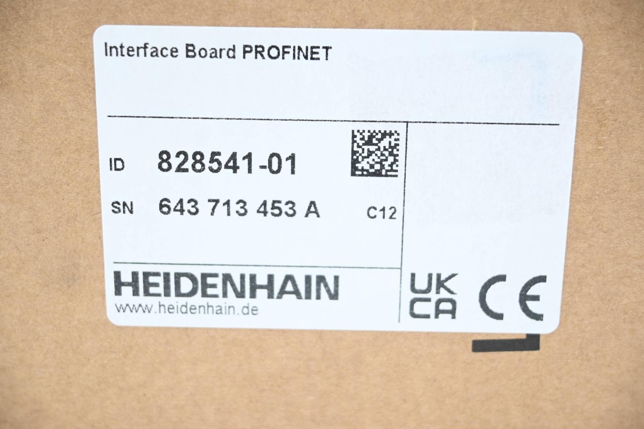 Produktfoto 1 von Heidenhain Interface Board PROFINET 828541-01 ( 828 541-01 ) Ver. C12