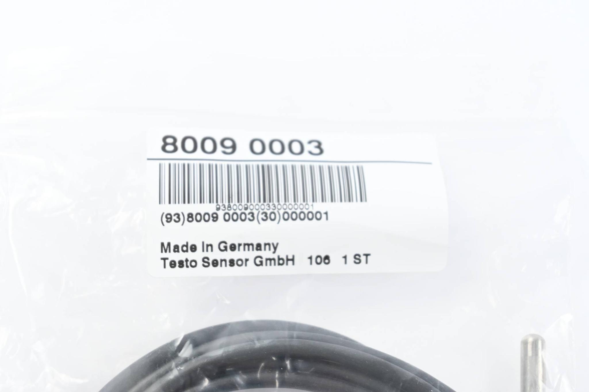 Produktfoto 1 von Testo Sensor 8009 0003 ( (93)8009 0003(30)000001 )