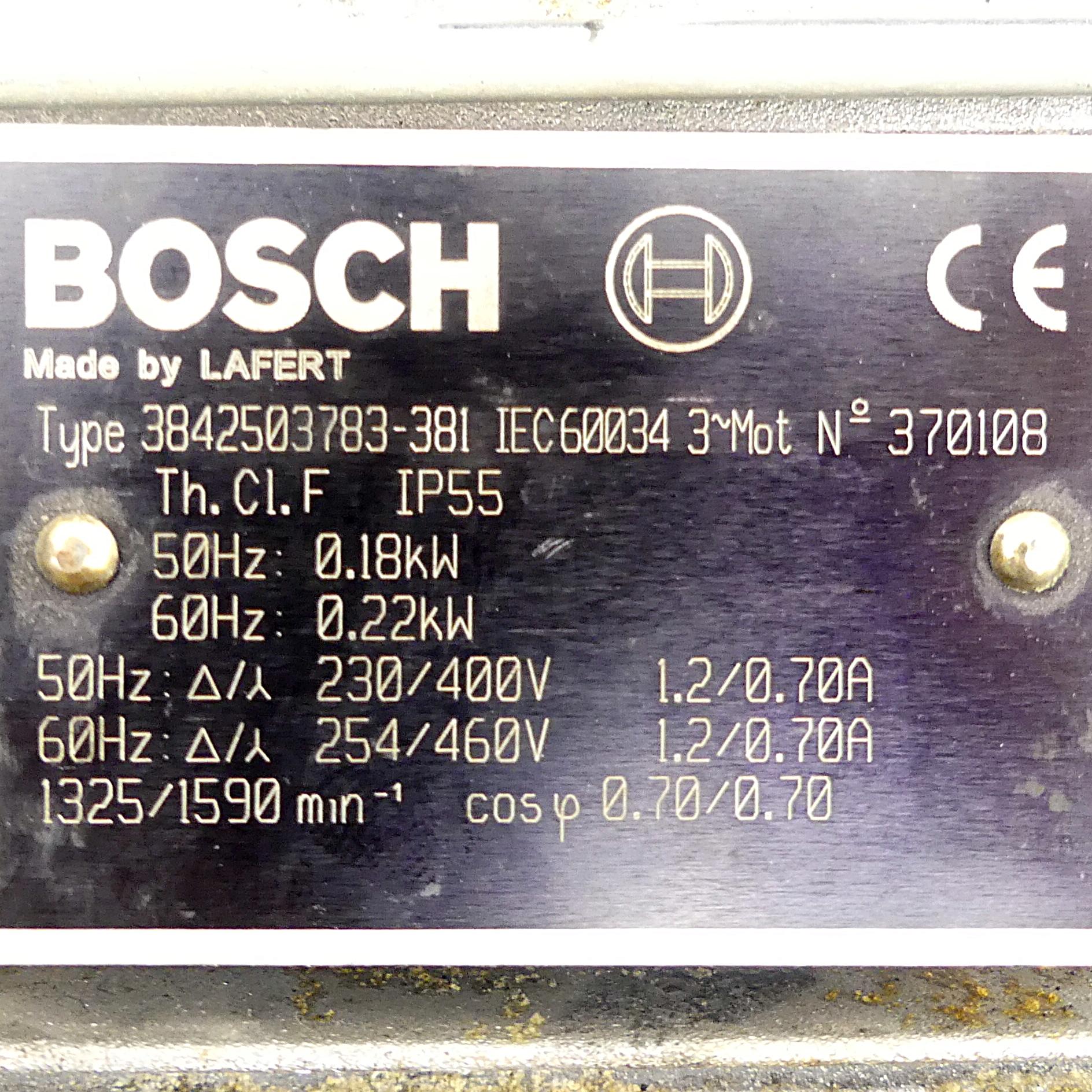 Produktfoto 2 von BOSCH Drehstrommotor IEC 60034