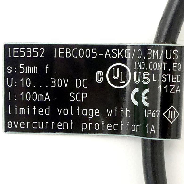 Produktfoto 2 von IFM Elektroniksensor