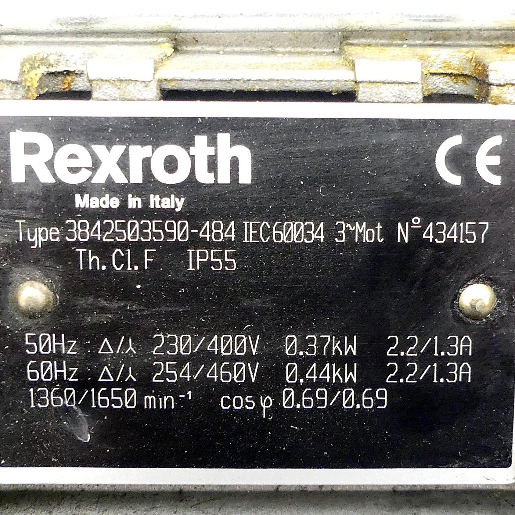 Produktfoto 2 von REXROTH Drehstrommotor IEC 60034