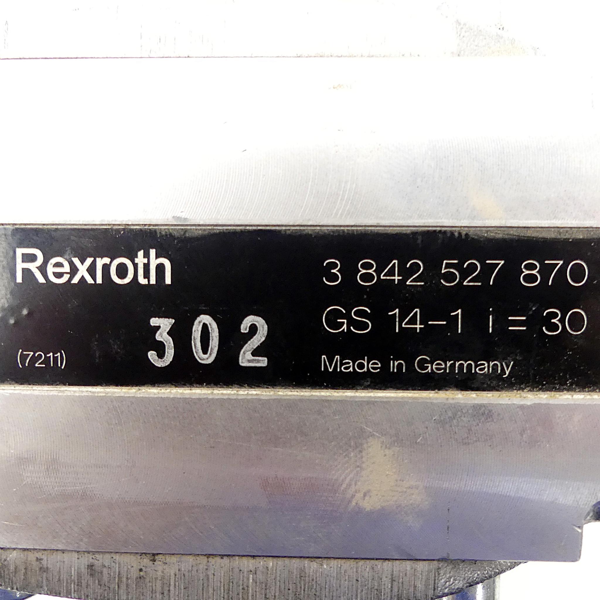 Produktfoto 2 von REXROTH Aufsteckgetriebe