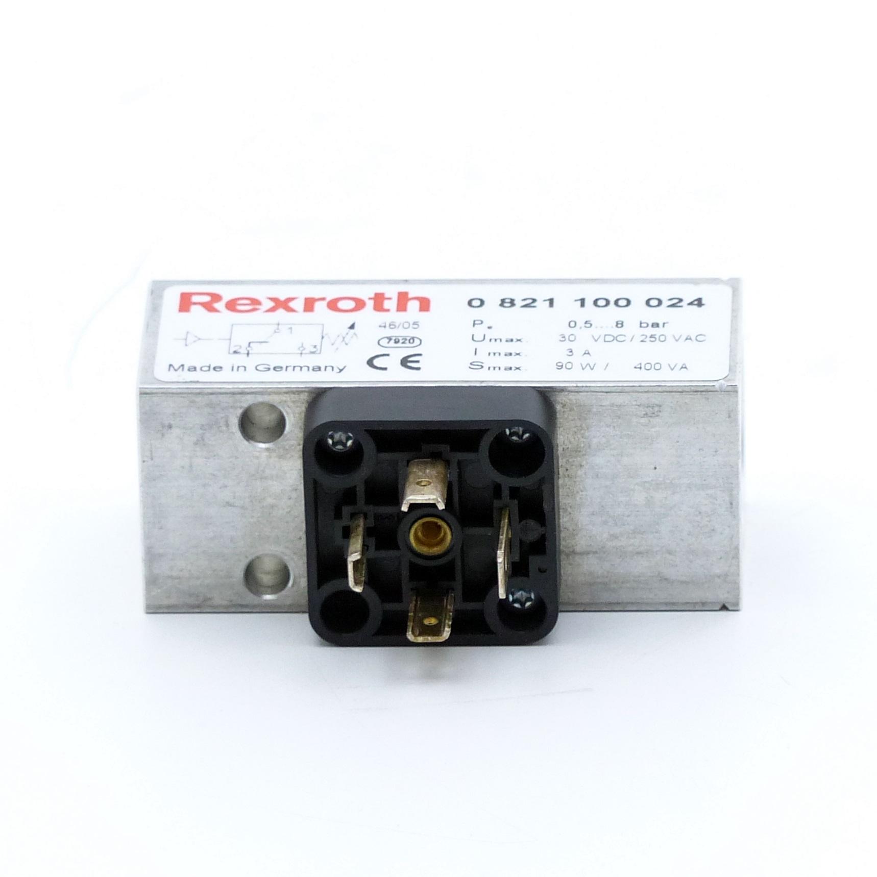 Produktfoto 3 von REXROTH Druckschalter 0 821 100 024