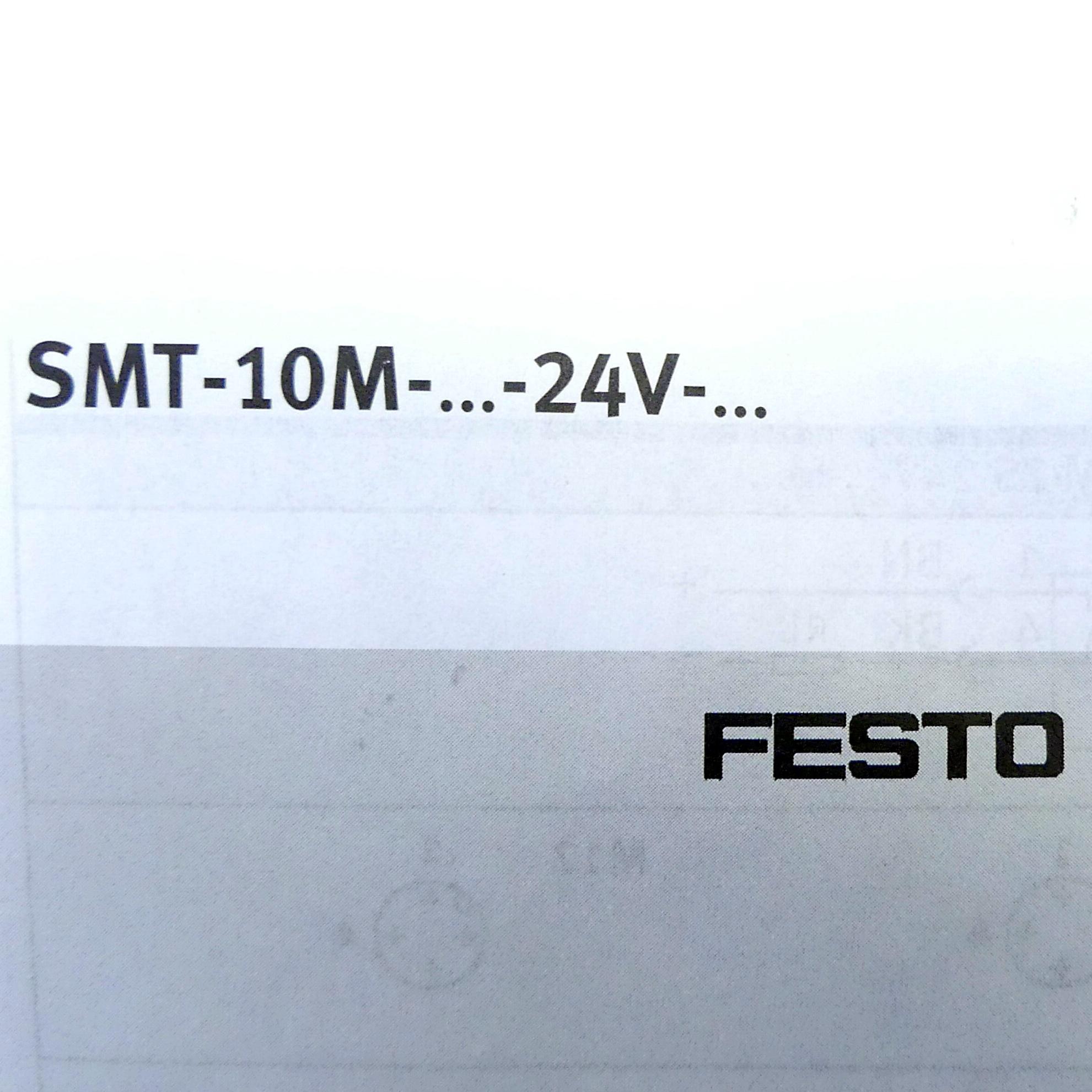 Produktfoto 2 von FESTO Näherungsschalter SMT-10M-PS-24V-E-0,3-L-M8D