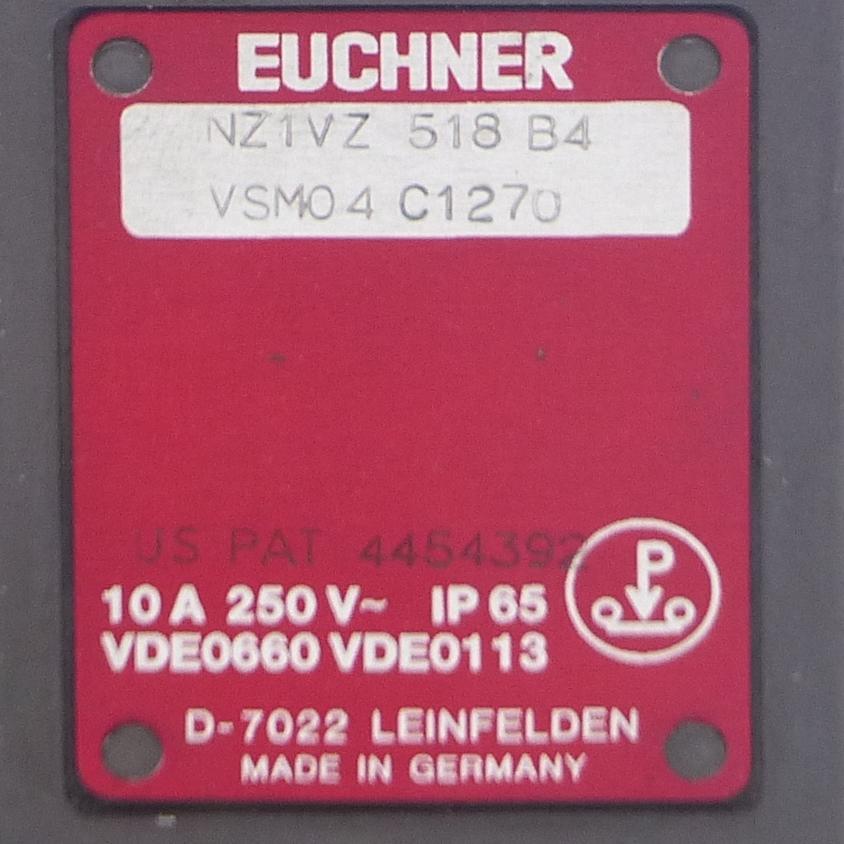 Produktfoto 2 von EUCHNER Sicherheitsschalter NZ1VZ 518 B4 VSM04