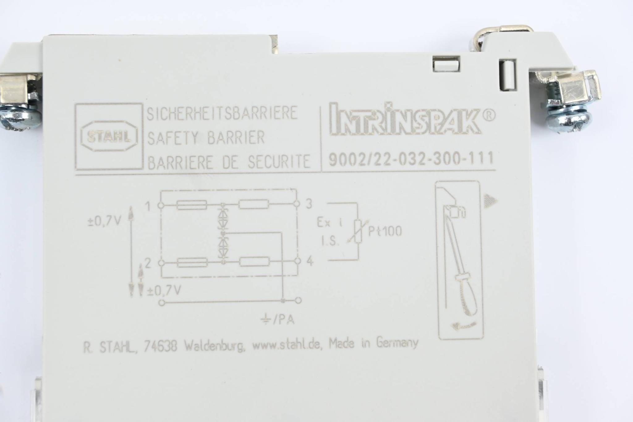 Produktfoto 4 von Stahl Intrinspak Sicherheitsbarriere / Safety Barrier 9002/22-032-300-111