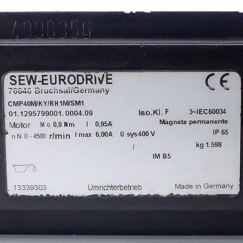 Produktfoto 2 von SEW-EURODRIVE Servomotor CMP40M/KY/RH1M/SM1