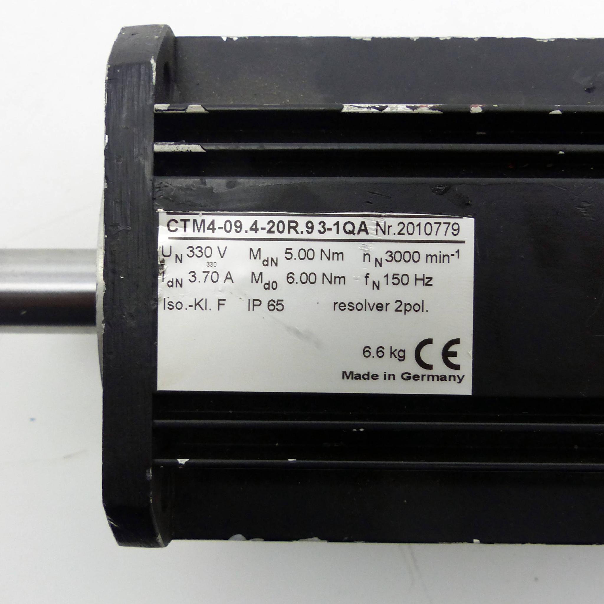 Produktfoto 2 von SYSTEM ANTRIEBSTECHNIK Servomotor CTM4-09.4-20R.9 3-1QA