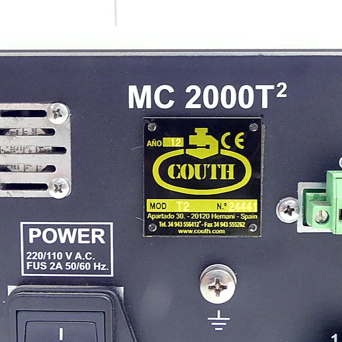 Produktfoto 2 von COUTH Steuereinheit MC 2000T²