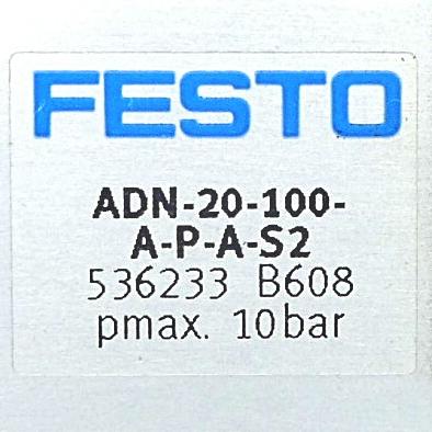 Produktfoto 2 von FESTO Kompaktzylinder ADN-20-100-A-P-A-S2