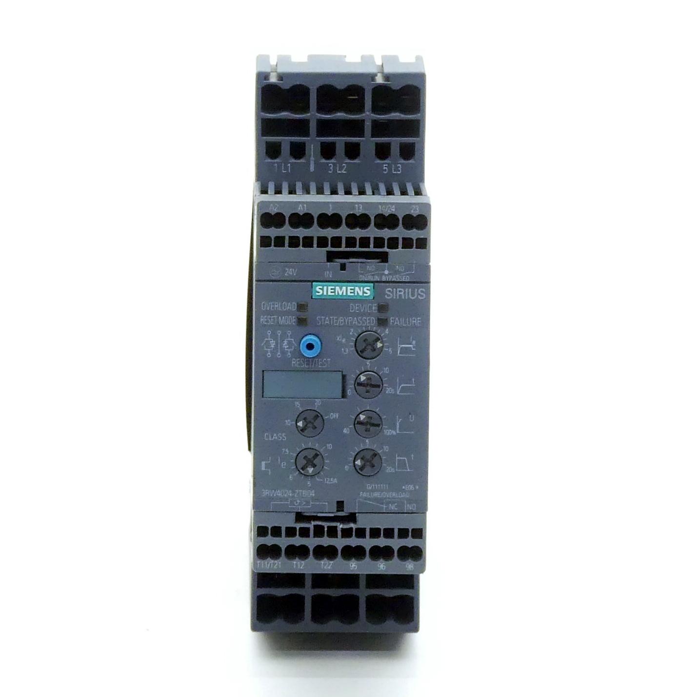 Produktfoto 6 von SIEMENS Soft starter Sirius 3RW4024-2TB04