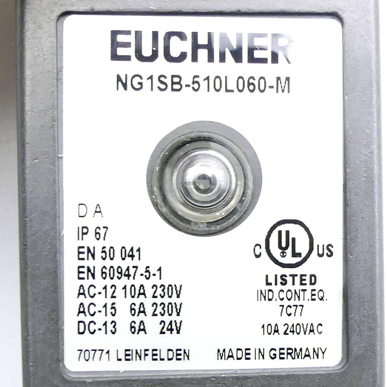 Produktfoto 2 von EUCHNER Positionsschalter NG1SB-510L060-M