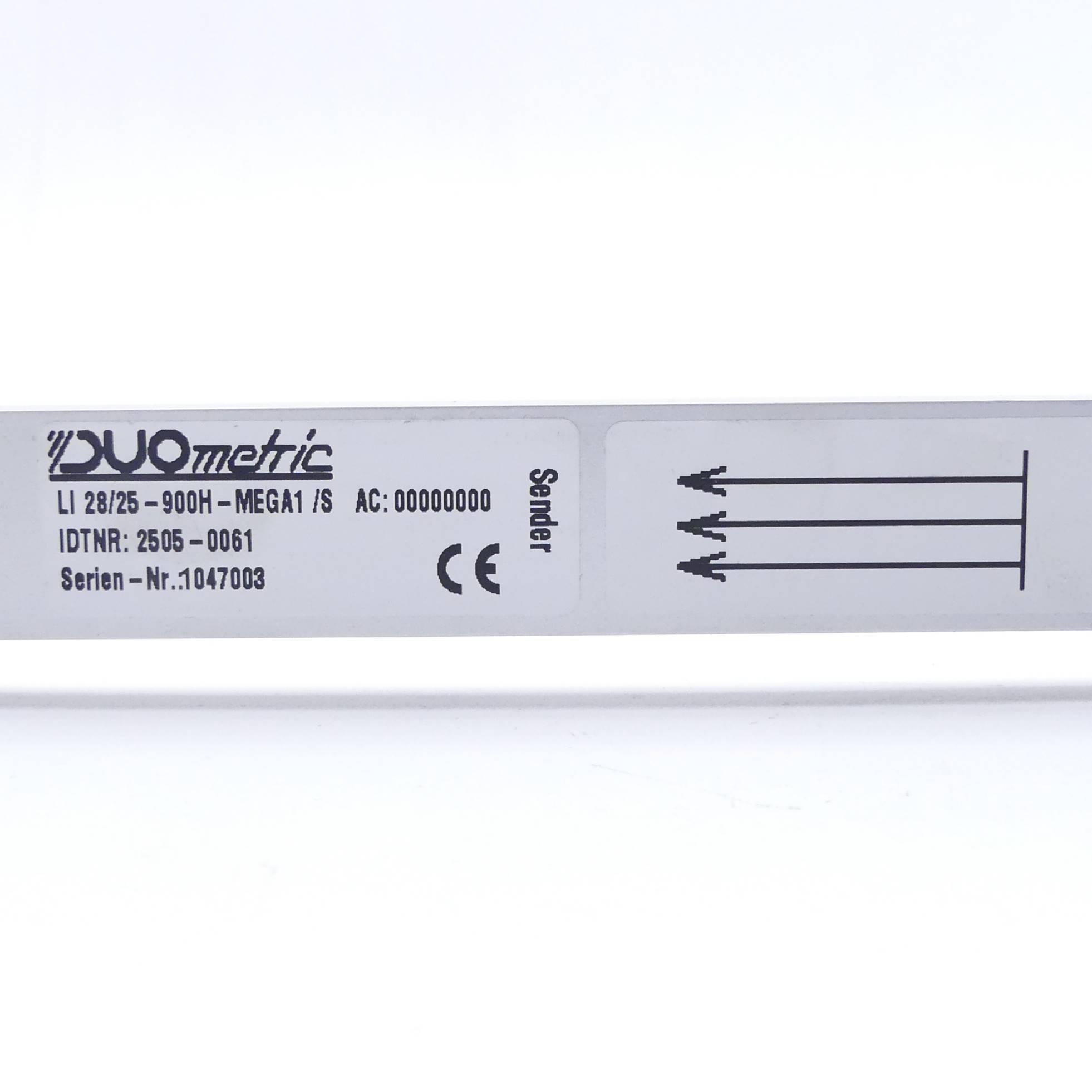 Produktfoto 2 von DUOMETRIC Lichtgitter Leistenpaar