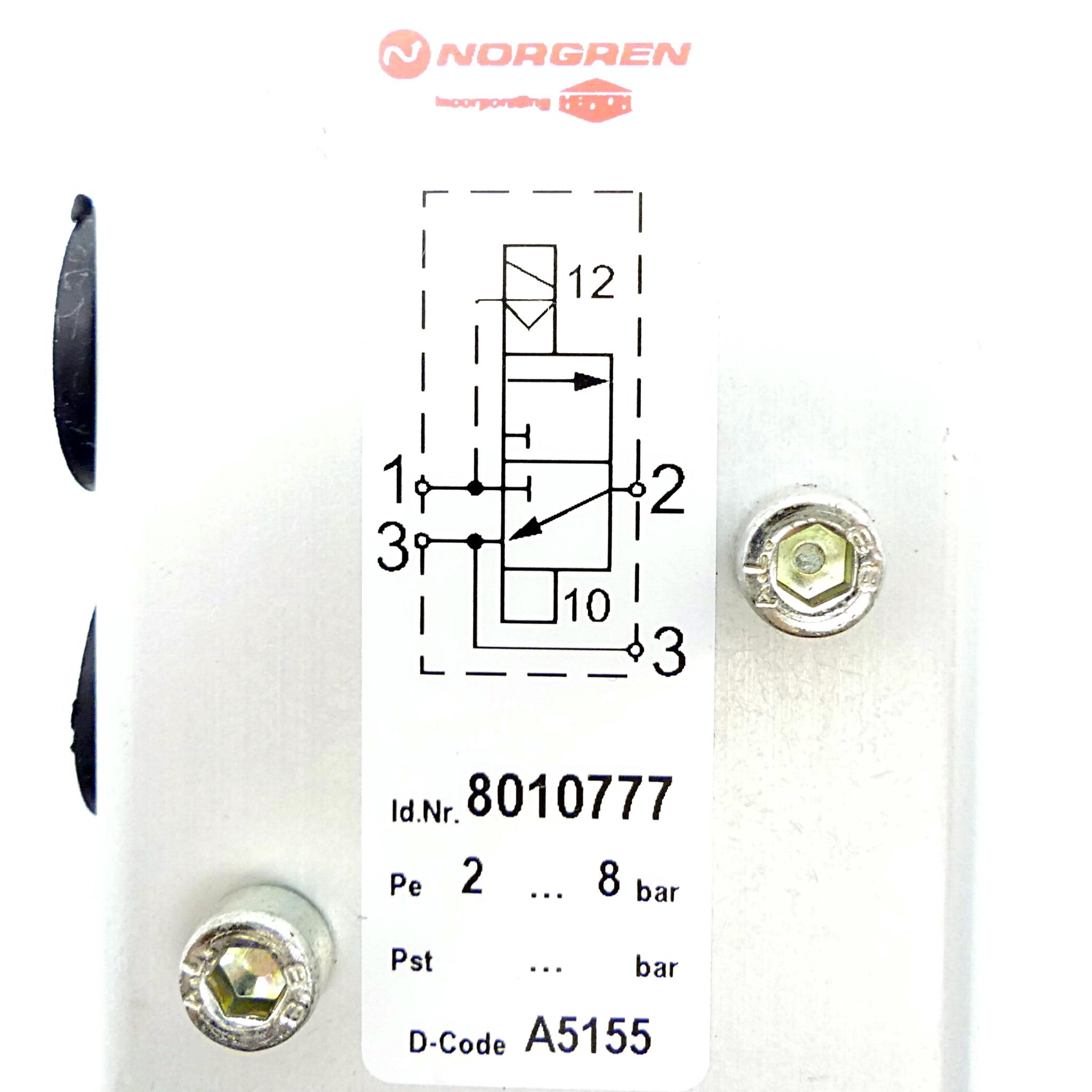 Produktfoto 2 von NORGREN Magnetventil 8010777