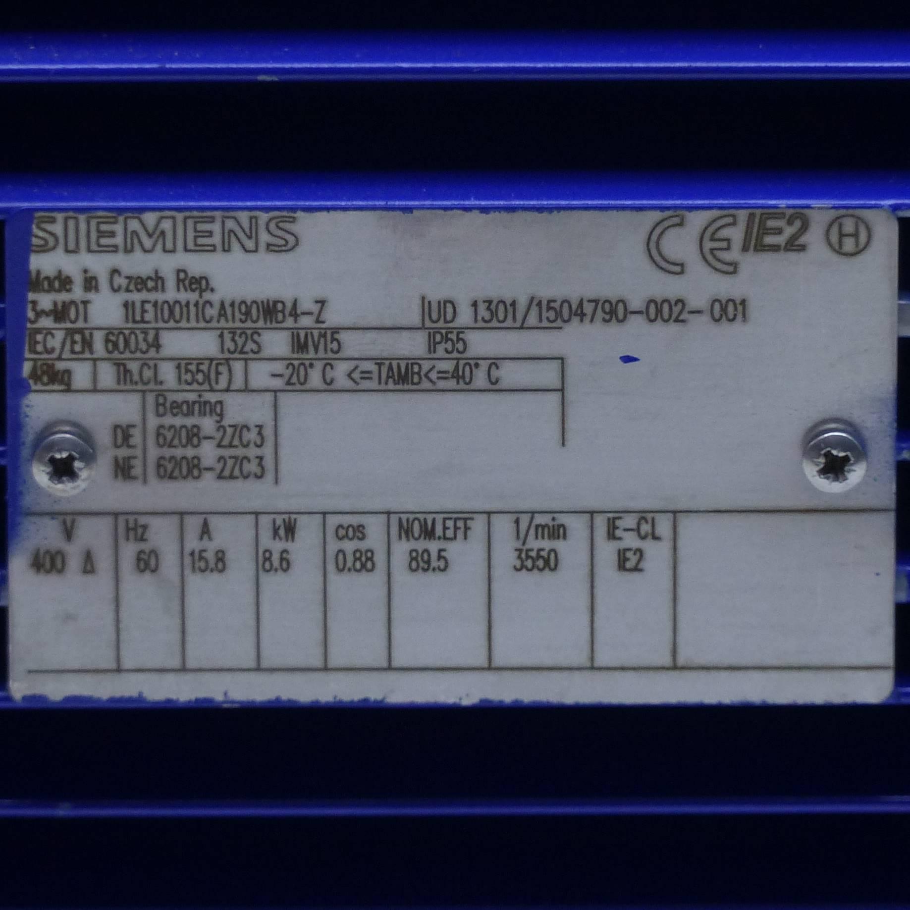 Produktfoto 2 von SIEMENS Drehstrommotor