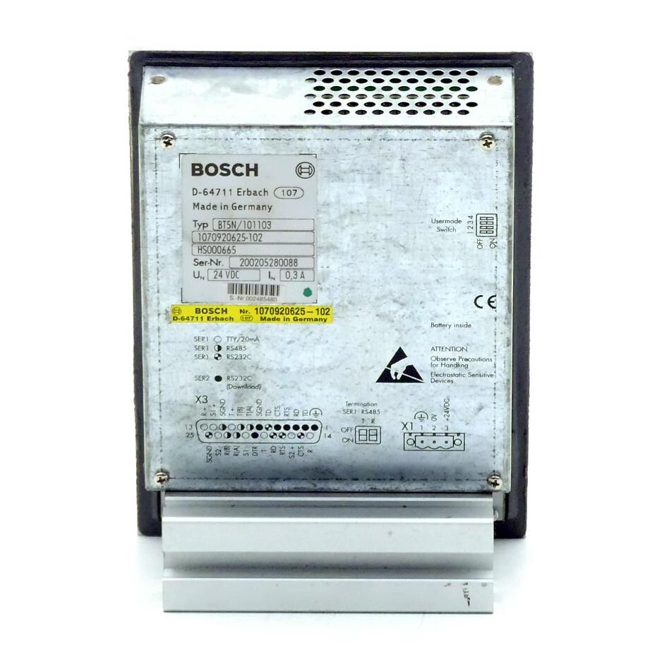 Produktfoto 4 von BOSCH Bedienfeld BT5 BT5N/101103