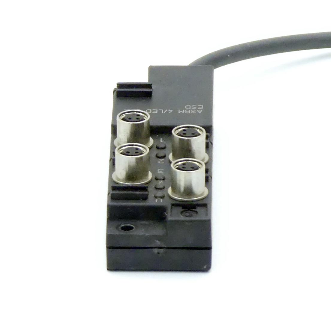 Produktfoto 4 von LUMBERG 3 Stück Aktor-Sensor-Box ASBM 4/LED 3-ESD