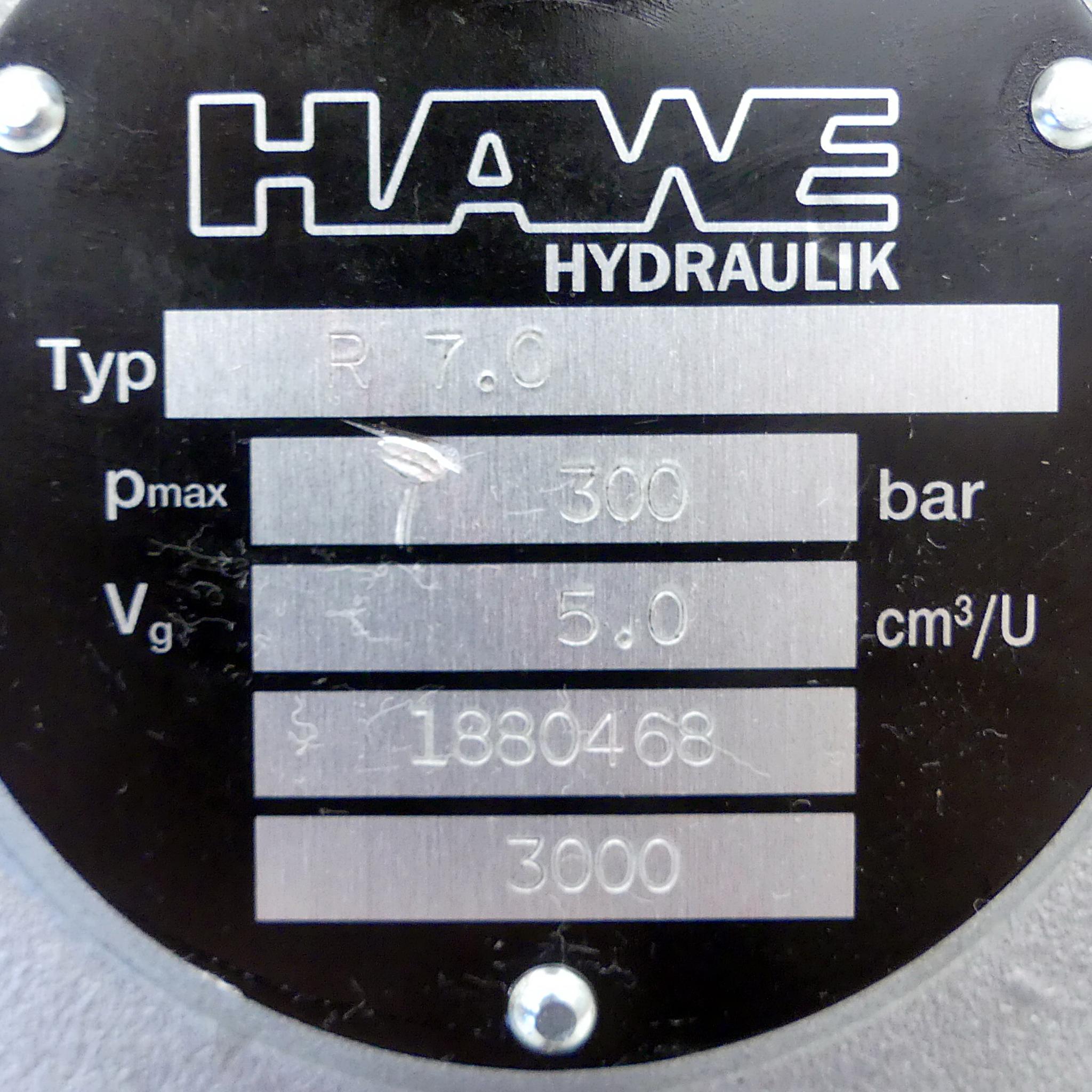 Produktfoto 2 von HAWE Radialkolbenpumpe R 7.0