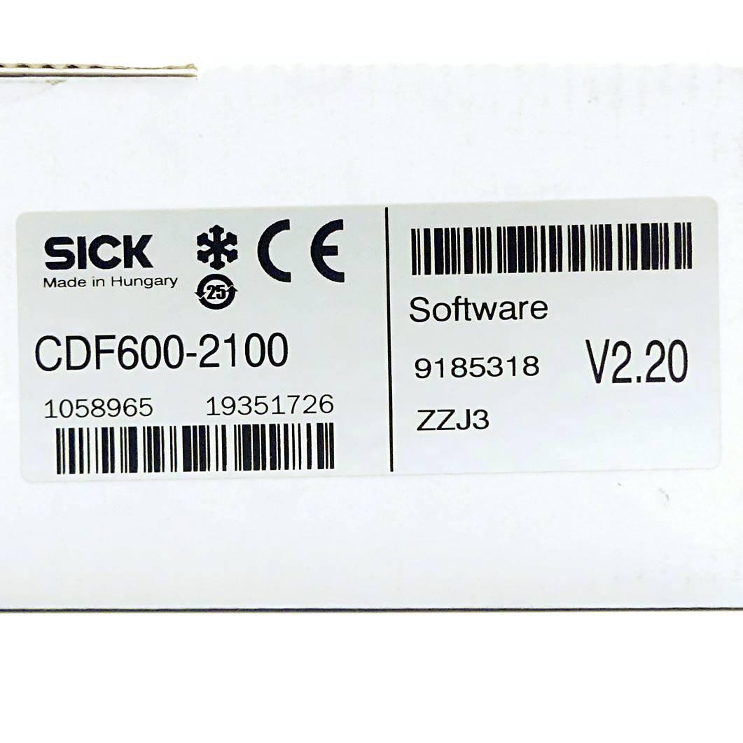 Produktfoto 2 von SICK Connection Device Fieldbus CDF600-2100