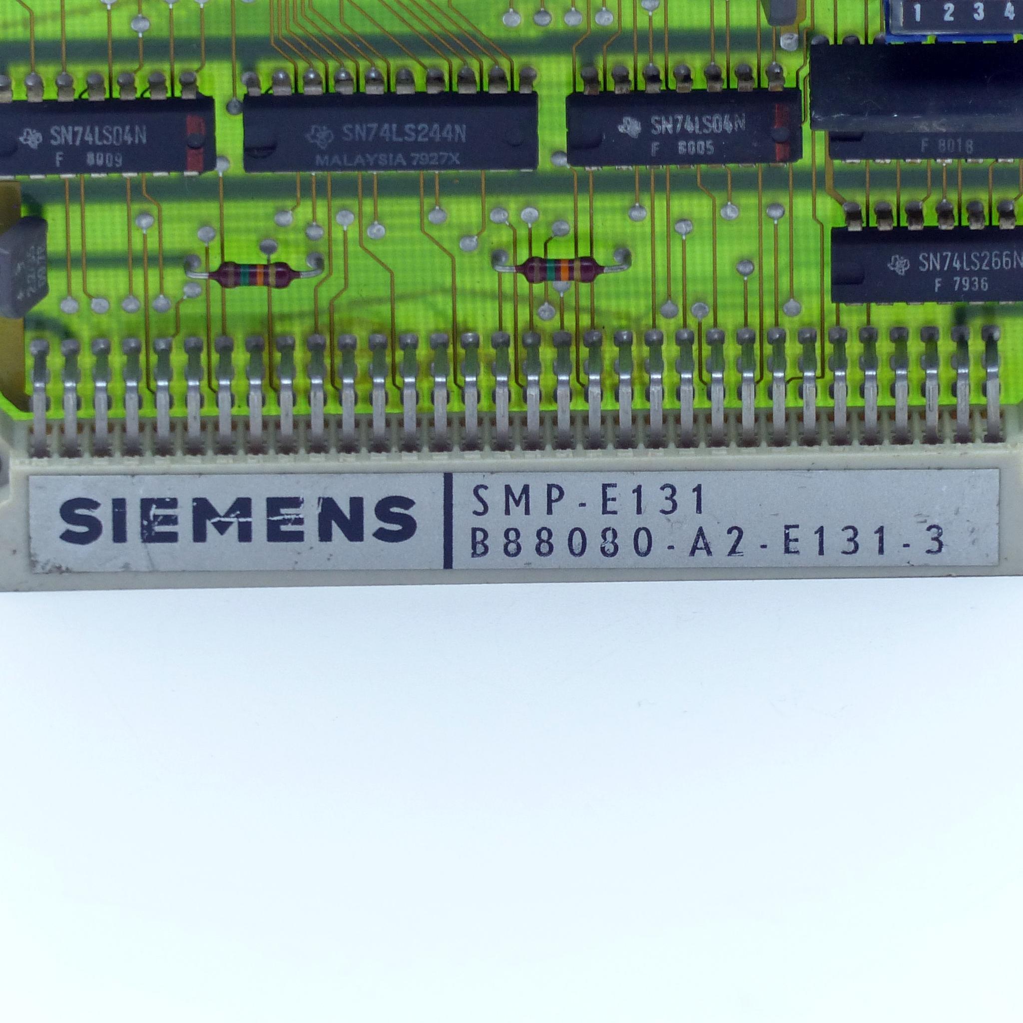 Produktfoto 2 von SIEMENS Speicher SMP-E131