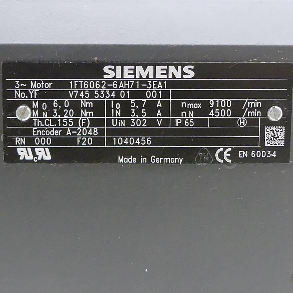 Produktfoto 2 von SIEMENS Servomotor