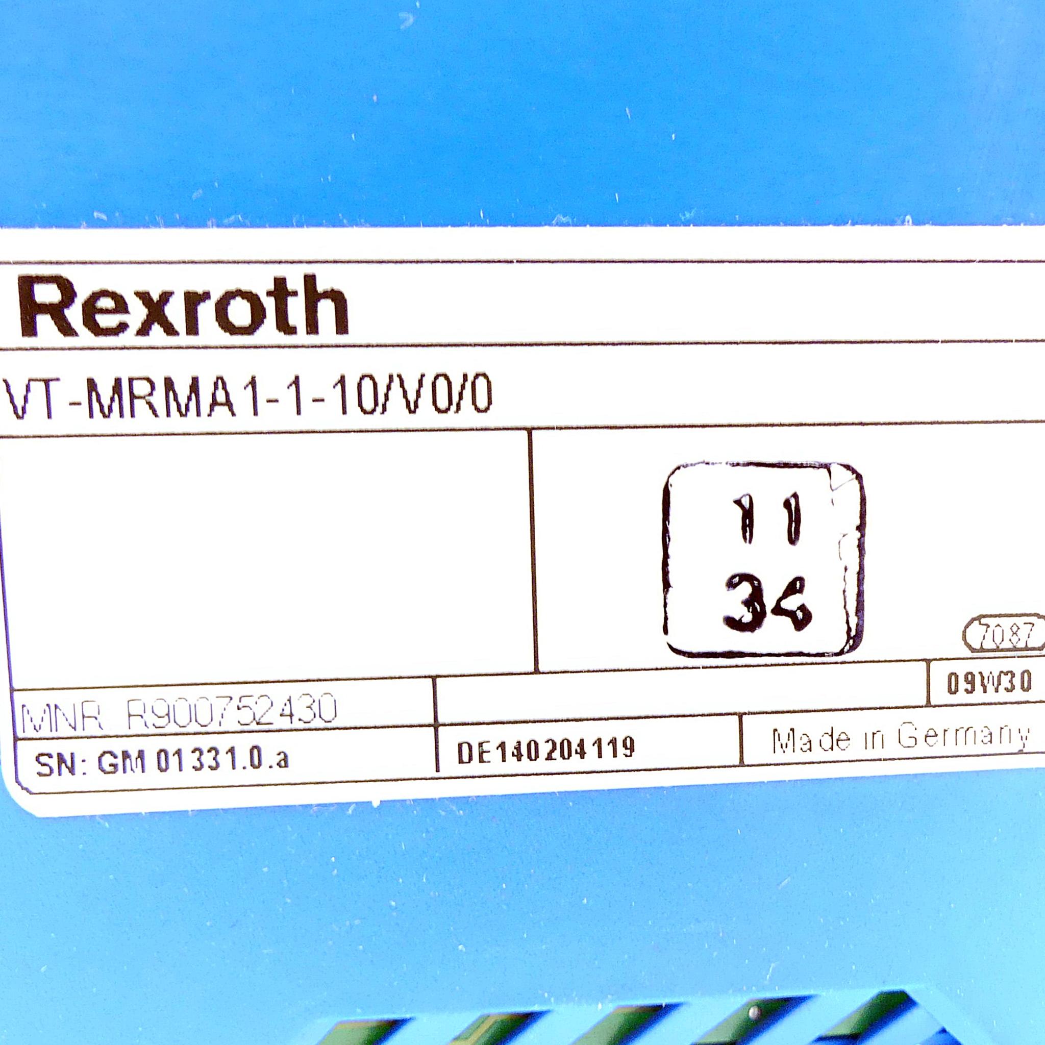 Produktfoto 2 von REXROTH Vertsärkermodul MRMA1-1