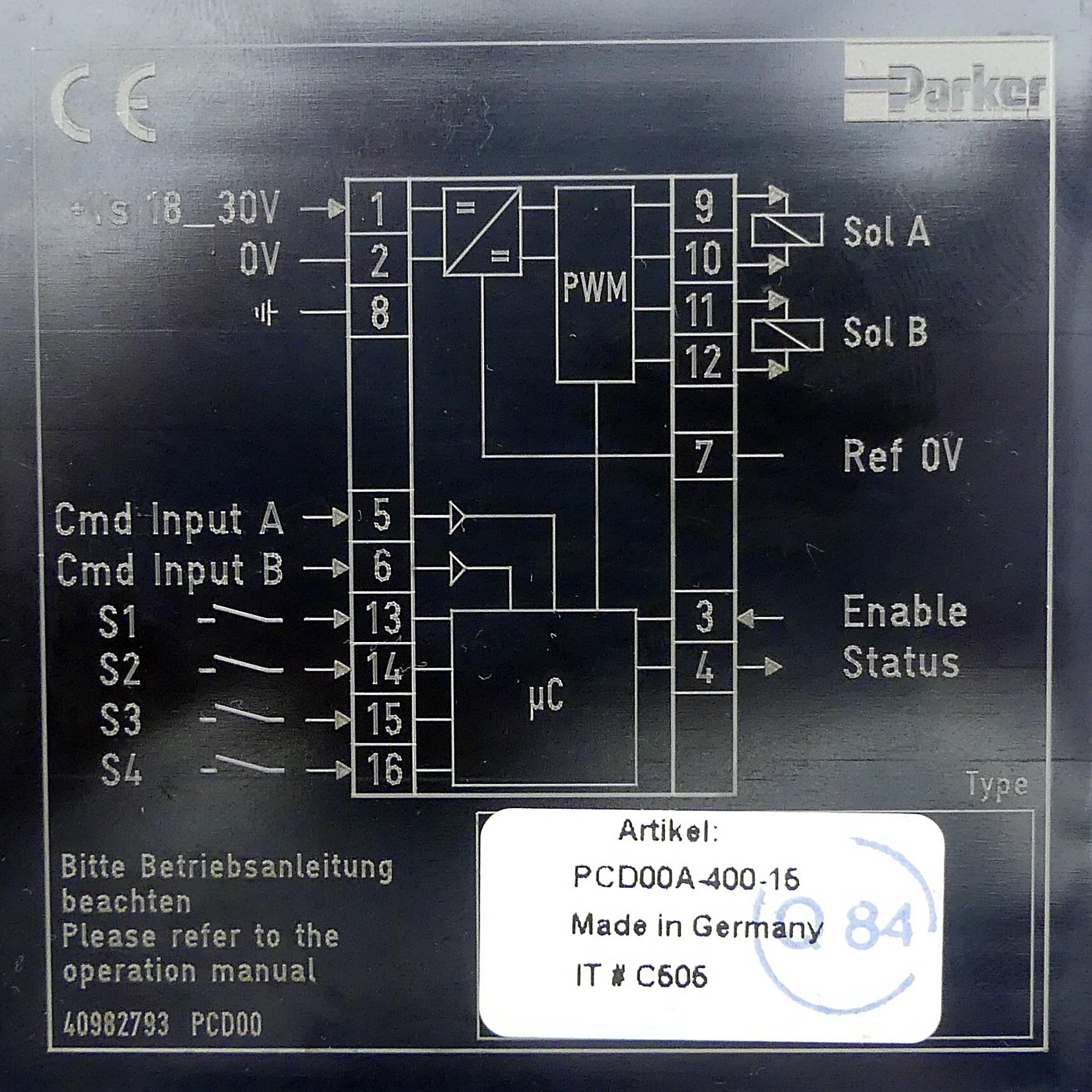 Produktfoto 2 von PARKER Elektronikmodul RS-232