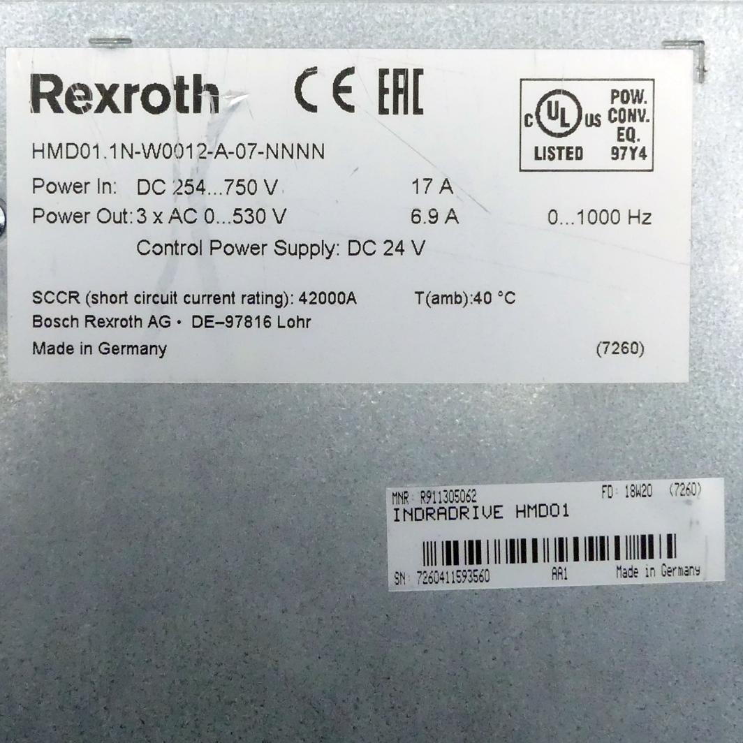 Produktfoto 2 von REXROTH Inverter HMD01.1N-W0012-A-07-NNNN