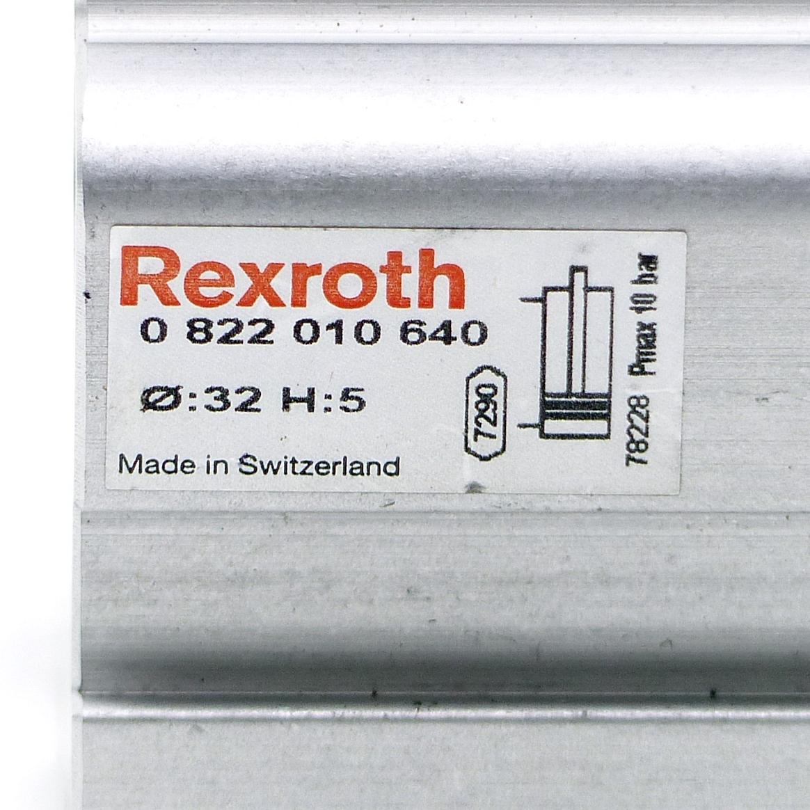 Produktfoto 2 von REXROTH Kurzhubzylinder 32 x 5