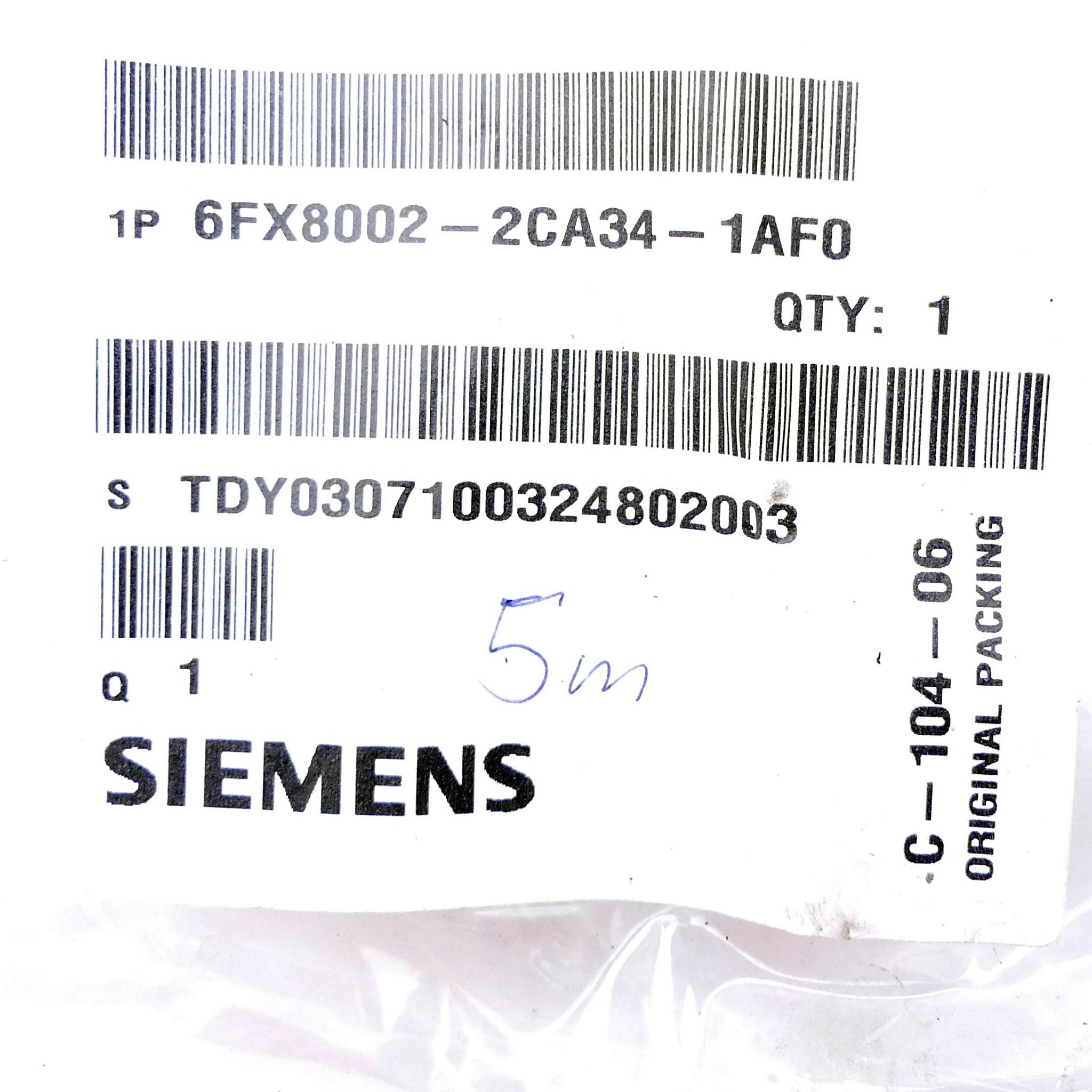 Produktfoto 2 von SIEMENS Kabel