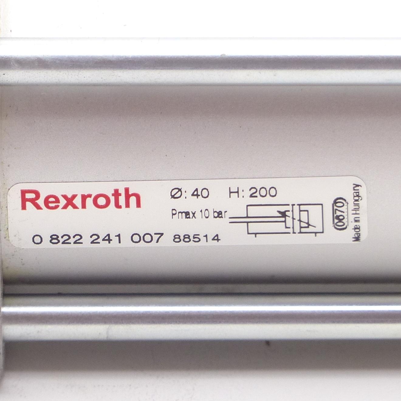 Produktfoto 2 von REXROTH Kompaktzylinder 40 x 200